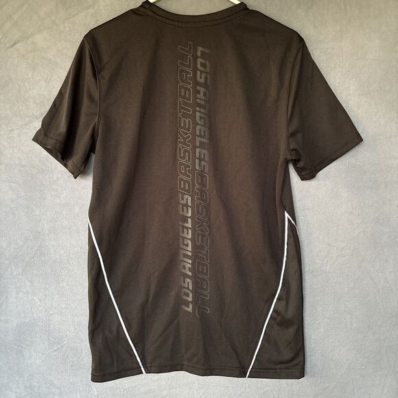 Los Angeles Lakers Shirt Men's Small NBA Reflective Short Sleeve Performance - Picture 2 of 8